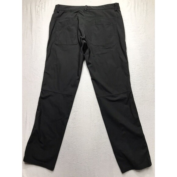 LULULEMON Commission Pant Men 38 (36x33) Charcoal Gray Classic Warpstreme Chino - Picture 2 of 14